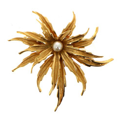Marcel BOUCHER - Broche vintage en métal