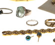 Petit lot de bijoux fantaisie dont bijou