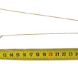 Collier en or jaune 18 cts, poinçon tête