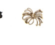 Lot de 5 broches fantaisie et une paire 