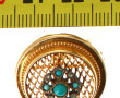 Broche-pendentif ancienne en or jaune 18