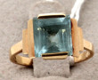 Bague en or jaune 18 cts, poinçon tête d