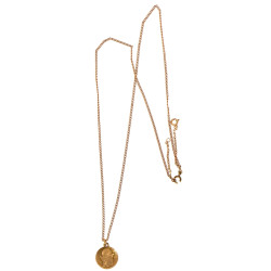 Médaille "Ange" en or jaune 18 cts, poin
