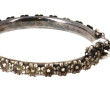 Bracelet de fillette en argent, décor de
