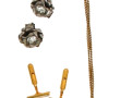Lot de bijoux fantaisie dont 2 sautoirs,