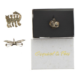 Lot de 3 bijoux en argent : 2 pendentifs