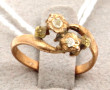 Bague ancienne en or 18 cts, poids 2 grs