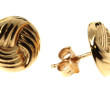 Paire de BO en or jaune 18 cts, poinçon 