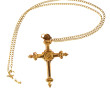 Croix de Jeannette en or jaune 18 carat