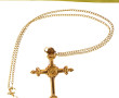 Croix de Jeannette en or jaune 18 carat