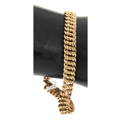 Bracelet en or jaune 18 carats, maille g