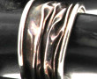 Bague jonc travaillé en argent 925ème, p
