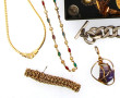Lot de bijoux fantaisie divers dont bijo