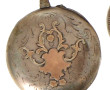 Lot comprenant 2 gourmettes en argent (p