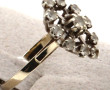 Bague en or 18 cts sertie de pierres bla