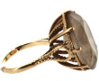 Bague en or 9 carats (375ème) sertie d'u