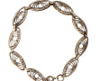 Bracelet en argent 925ème, poids 7,60 gr