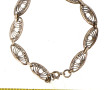 Bracelet en argent 925ème, poids 7,60 gr
