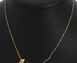 Collier "Monique" 18 cts, avec fermoir o
