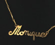 Collier "Monique" 18 cts, avec fermoir o