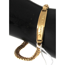 Gourmette "Monique" en or jaune 18 cts, 