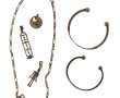 Lot de bijoux en argent, certains poinço