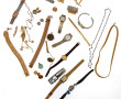 Lot de bijoux fantaisie dont plusieurs m