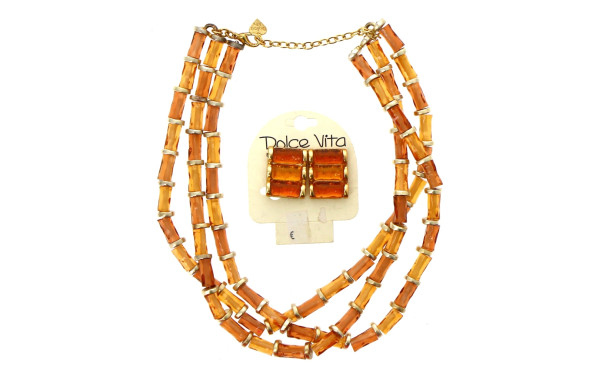 DOLCE VITA - Parure comprenant collier e