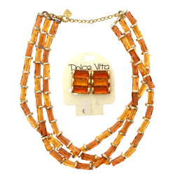 DOLCE VITA - Parure comprenant collier e