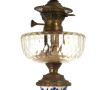 DELFT - Importante lampe à pétrole à cor