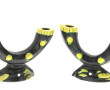 Paire de bougeoirs style Vallauris, en c