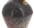 Original vase en céramique moucheté rose