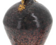 Original vase en céramique moucheté rose