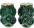 R.BONOME à PARIS - Paire de vases en faï