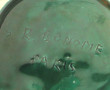 R.BONOME à PARIS - Paire de vases en faï