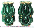 R.BONOME à PARIS - Paire de vases en faï