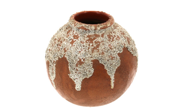 Louis DAGE - Petit vase boule en céramiq