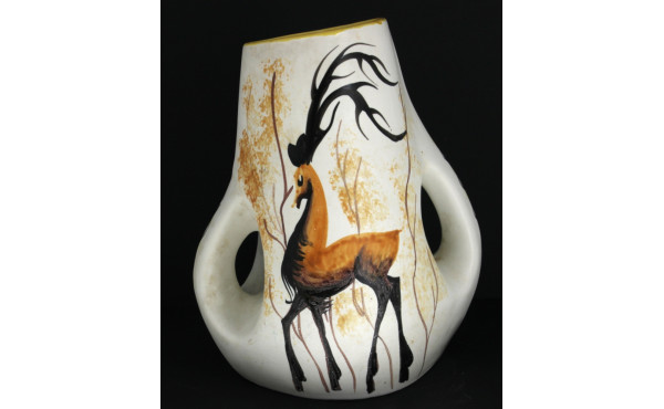 VALLAURIS, J.FRANCK - Vase à deux anses 