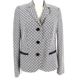BALSER - Veste bleu marine et blanc, tai