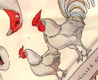 HERMES Paris - Echarpe en soie à bordure