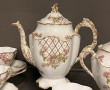 Collection de 17 vases de mariées en por