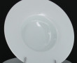 6 assiettes creuses en porcelaine blanch