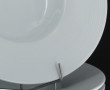 6 assiettes creuses en porcelaine blanch