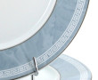 APILCO - 9 assiettes en porcelaine à déc