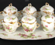 LIMOGES - Service à crème ancien en porc