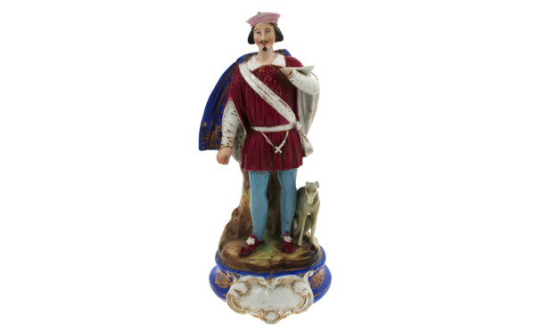 Porcelaine de Paris XIXème - Statuette e