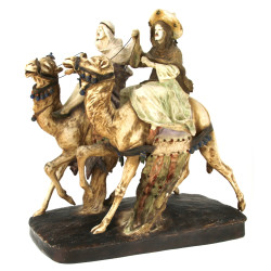 AUSTRIA - Groupe en porcelaine figurant 