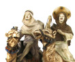 AUSTRIA - Groupe en porcelaine figurant 