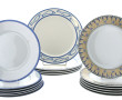 Thème BORD DE MER - 6 assiettes plates e