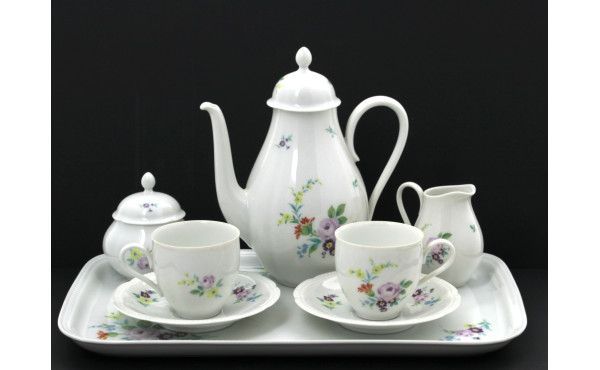 Service tête à tête en porcelaine de Bav